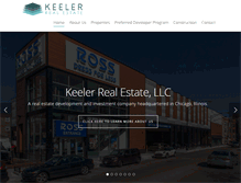 Tablet Screenshot of keelerre.com